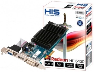 HIS Radeon ™ 5450 1GB HIS Silence (64) DDR3
