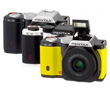 Разнообразие дизайна Pentax K-01